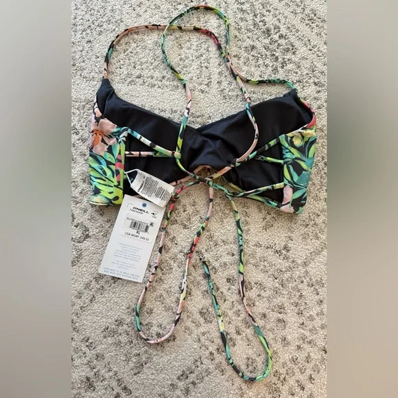 NWT O’Neill Bella Huntington Bikini Top - Picture 5 of 10